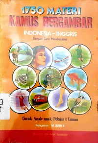 Image of 1750 Materi Kamus Bergambar (Indonesia-Inggris) Dengan Cara Membacanya