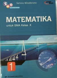 Image of Matematika Untuk Sma Kelas X ktsp 2006.